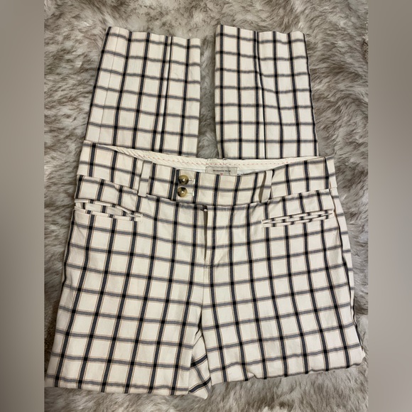 Anthropologie plaid slim trousers - Picture 3 of 5